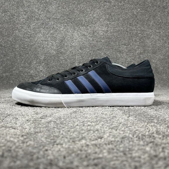 Adidas Matchcourt BB8554 Men’s Size 13 Black Blue Athletic Skate Shoes Used main image 9